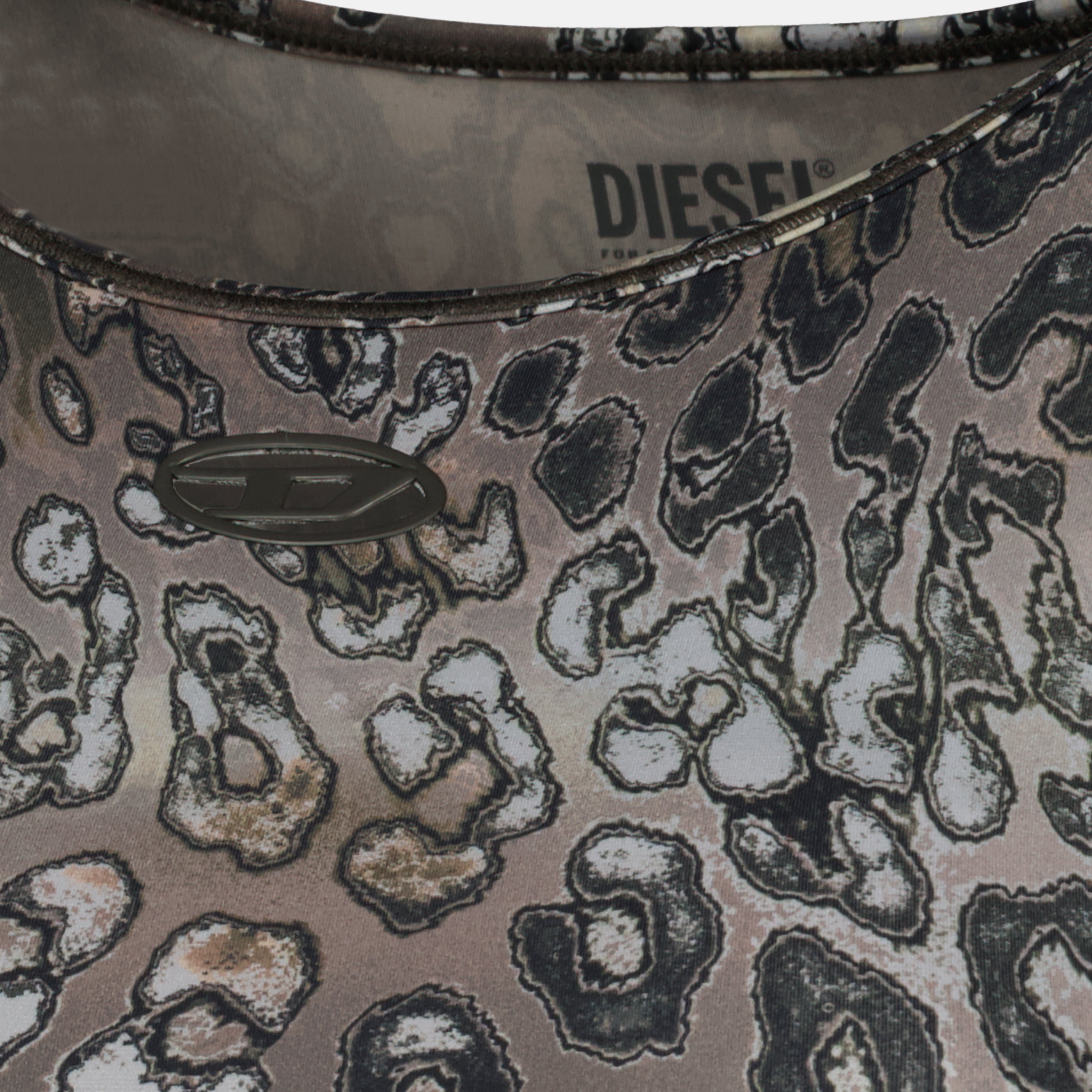 Image de l'article Body Angelica à imprimé léopard de la marque Diesel pour Femme - Saison Printemps-Été 2026 - Vue détaillée_1