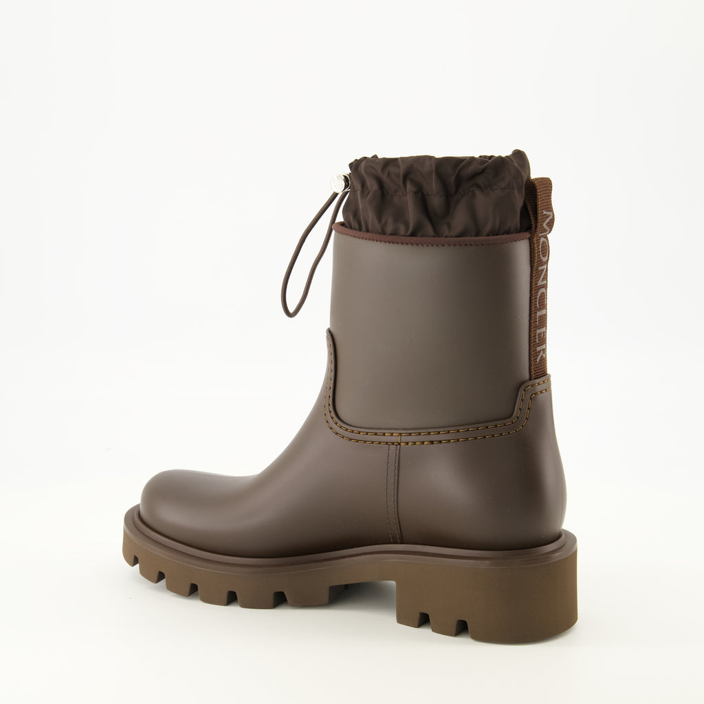 Bottines Botas Chelsea Marrón Kickstream Moncler Marron Femme