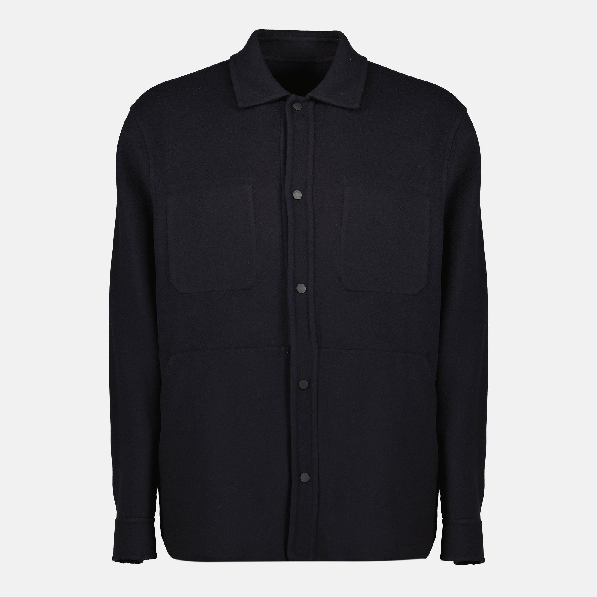 Image of the Moncler Men's Tagnit Navy Blue Jacket - Fall-Winter 2025 - Front View