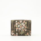 スモールレザーグッズ フェンディ ローマ ウォレット Fendi 茶色 Femme