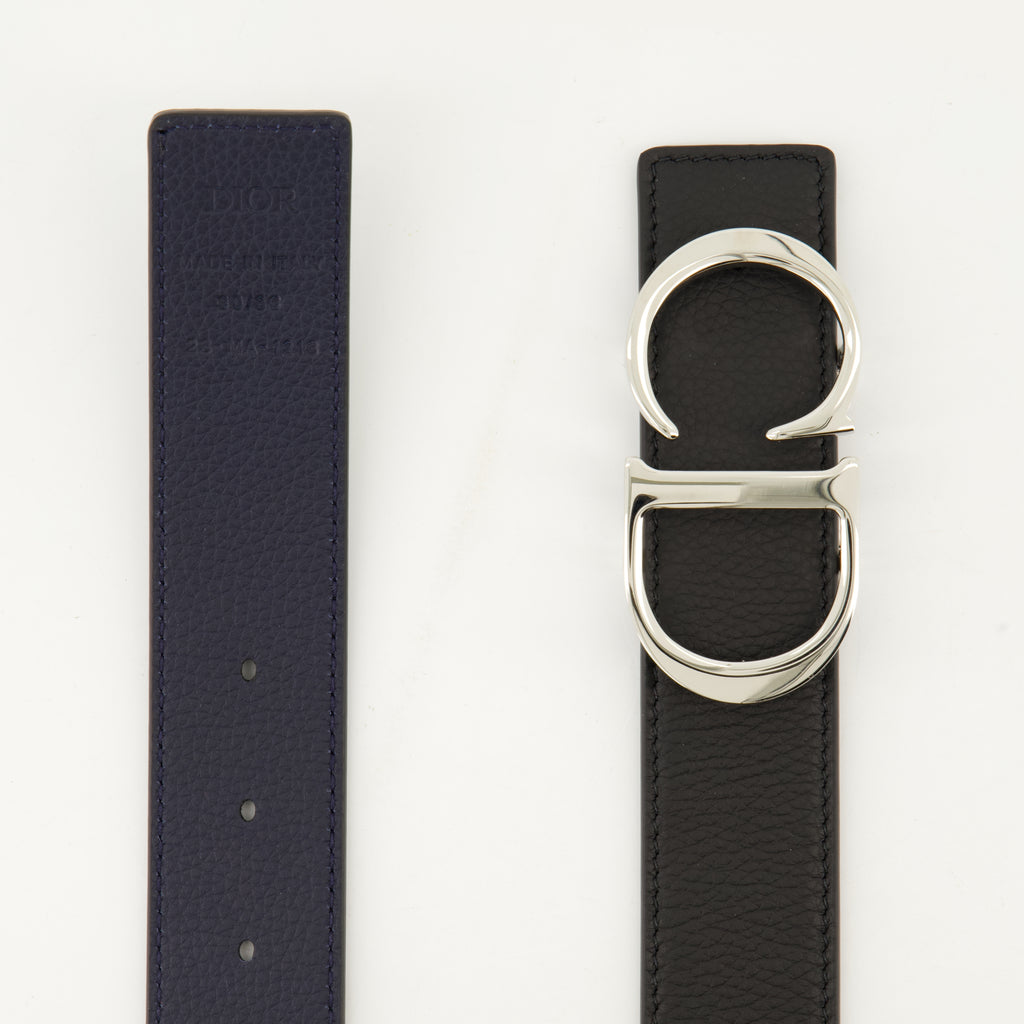 Gürtel Ceinture CD réversible Dior Schwarz Homme