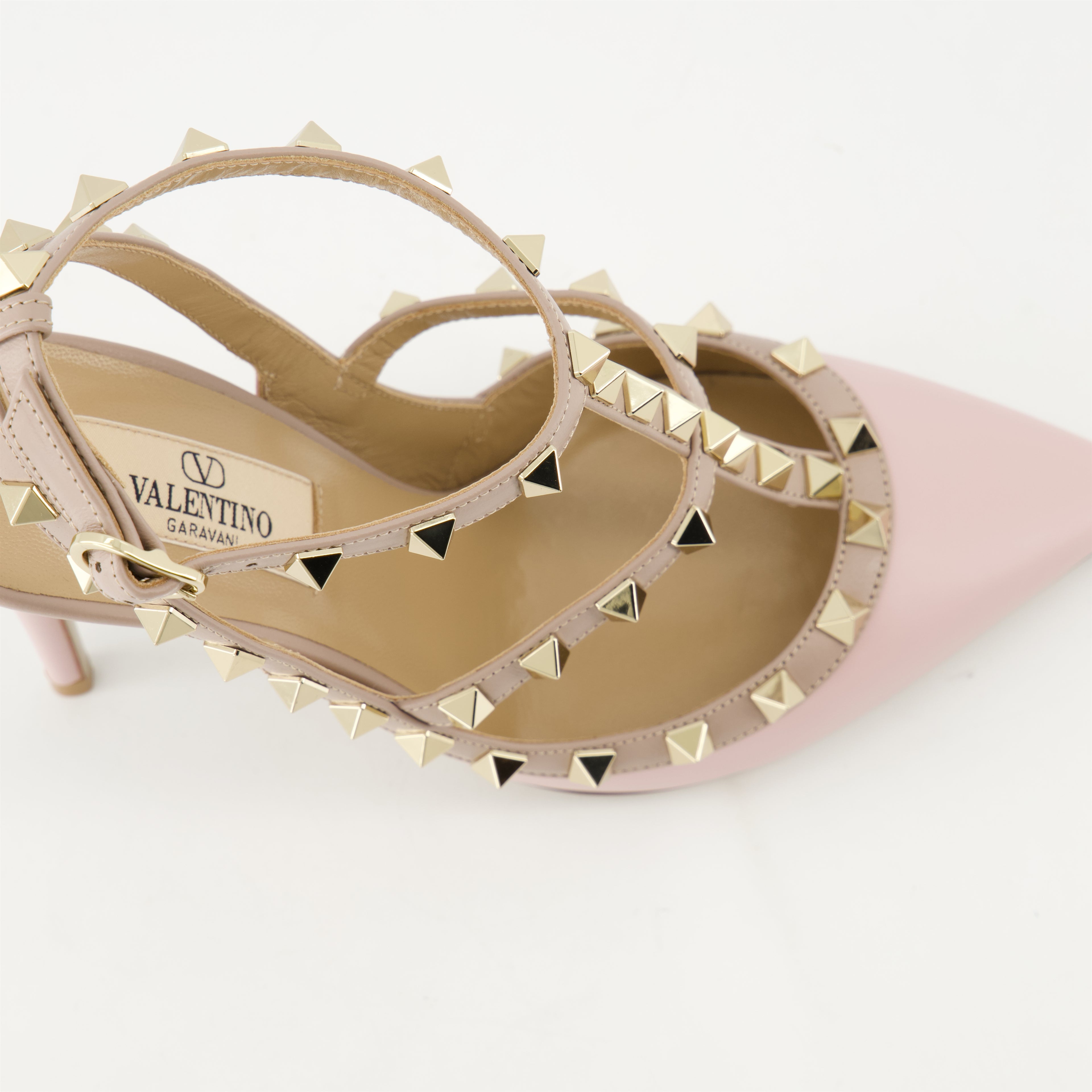 Heels Rockstud Heels Valentino Garavani Pink Femme
