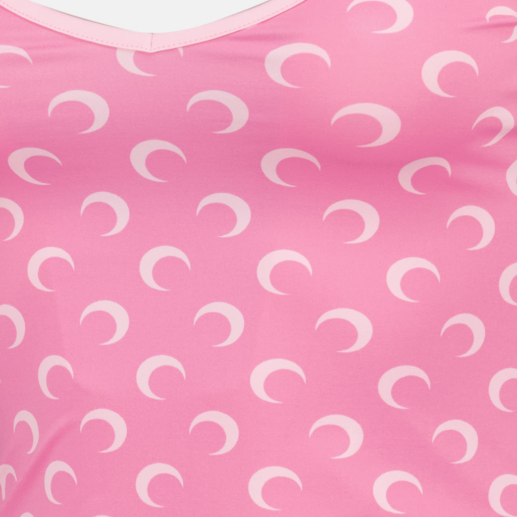 Robes Mini robe Moon rose Marine Serre Rose Femme