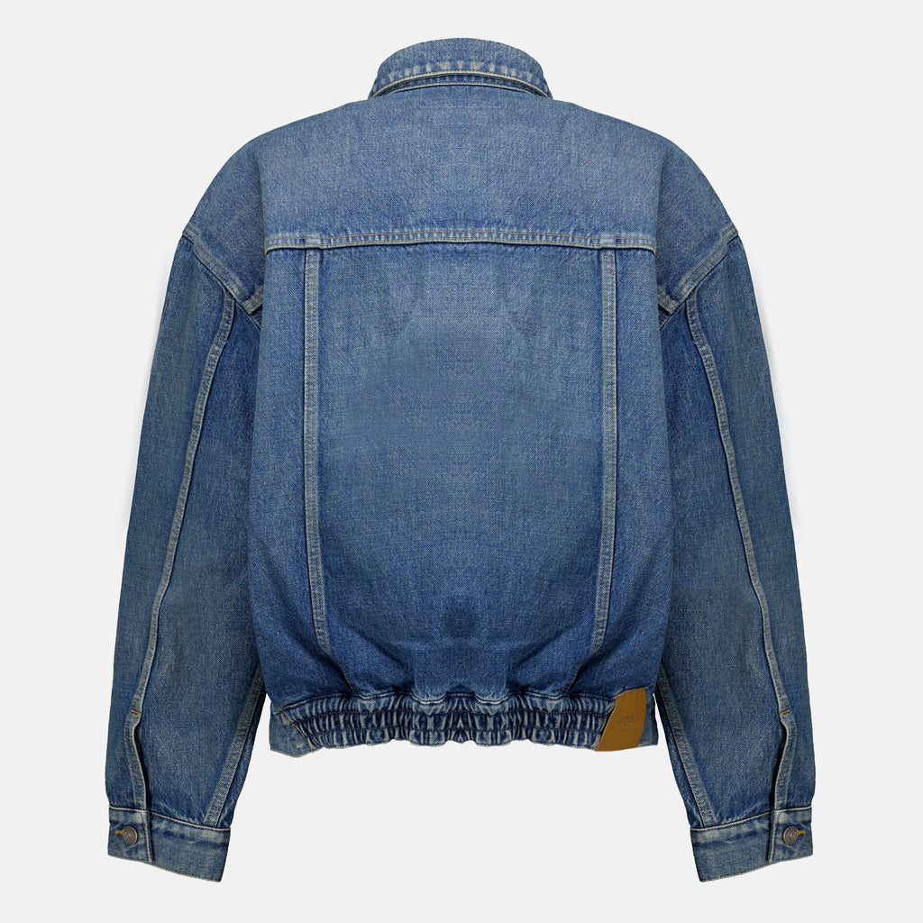Vestes Blaue Jeansjacke Saint Laurent Bleu Femme