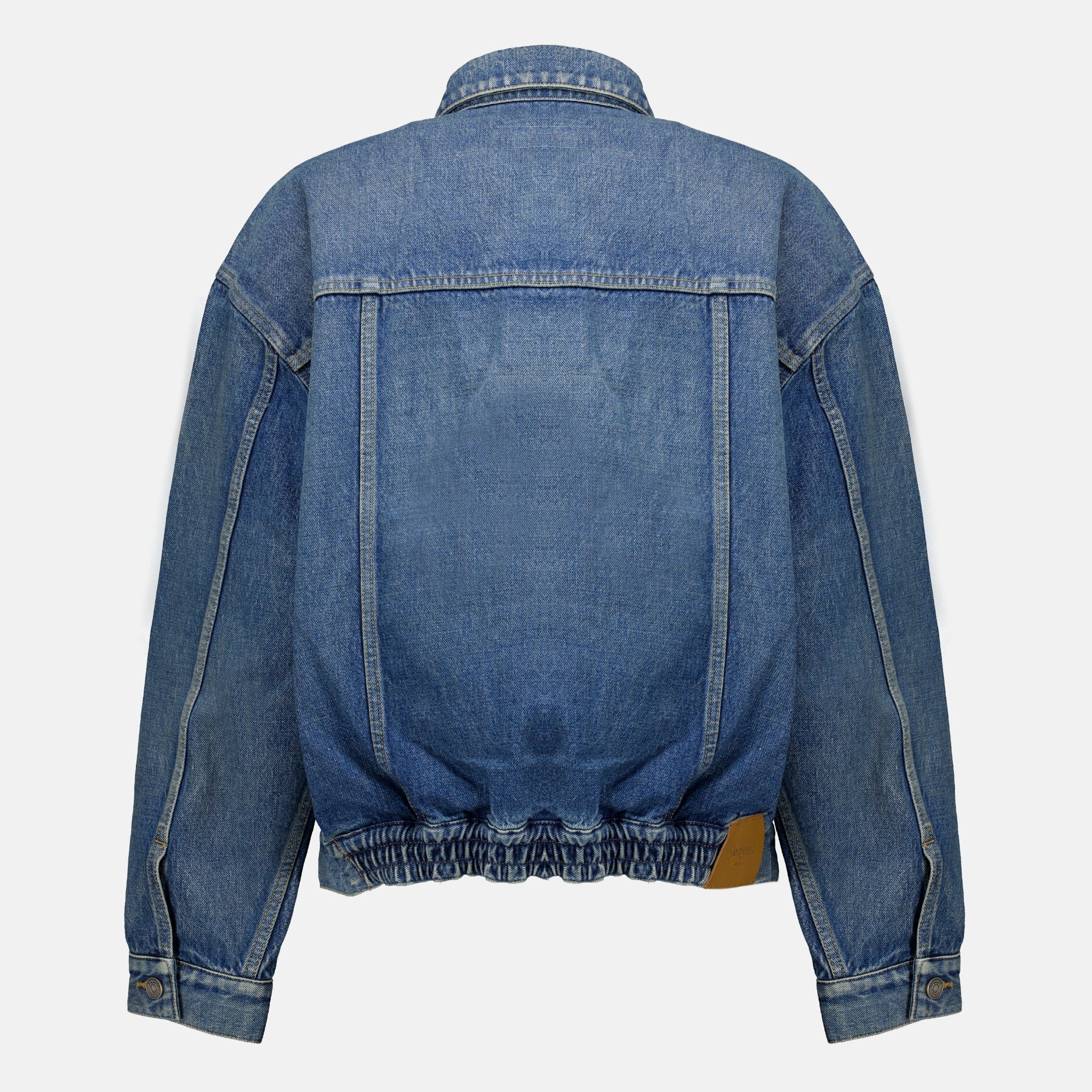 Vestes 블루 데님 재킷 Saint Laurent Bleu Femme