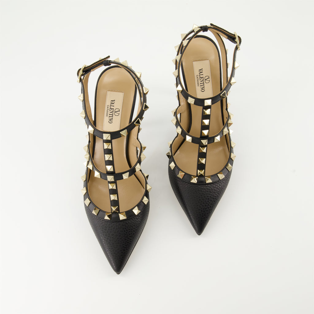 Pumps Escarpins Rockstud Valentino Garavani Schwarz Femme