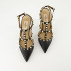 Pumps Escarpins Rockstud Valentino Garavani Schwarz Femme