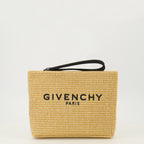Pochettes Pochette en raphia beige Givenchy Beige Femme