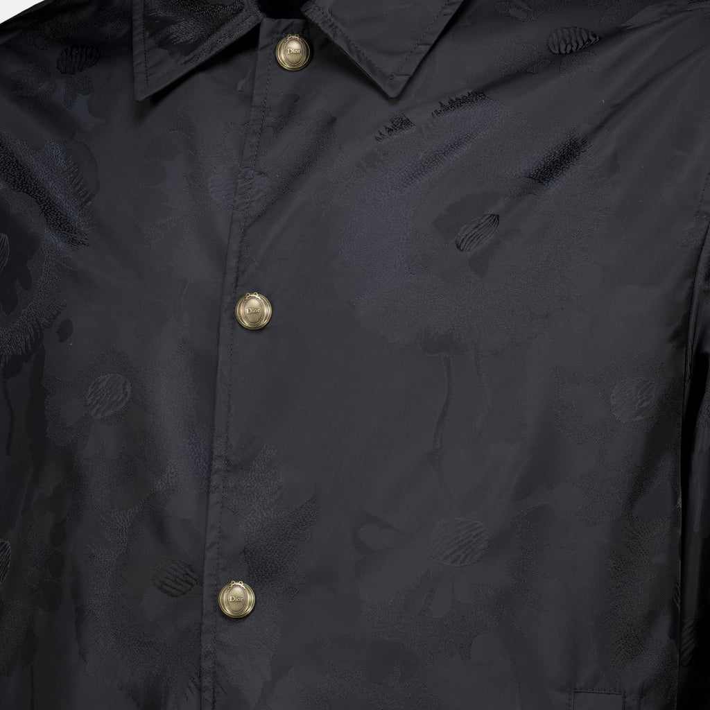 Vestes Byzance Black Coach Jacket Dior Noir Homme