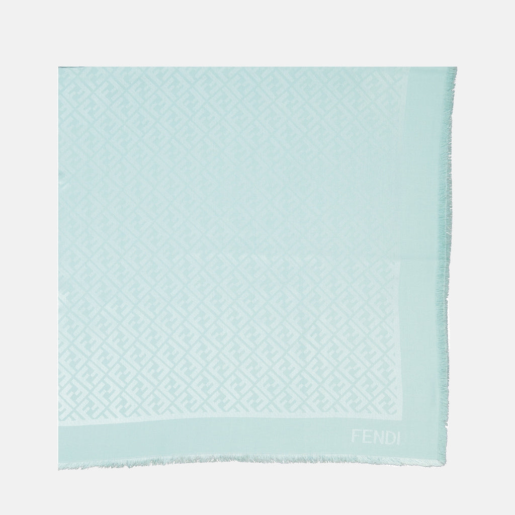 Sciarpe e guanti Châle FF Fendi Blu Femme