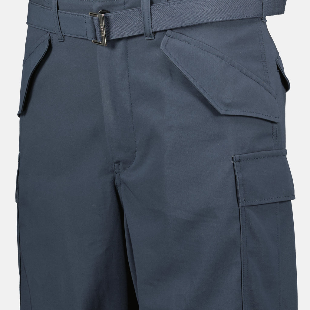 Pantalons Pantalon cargo Sacai Bleu foncé Homme