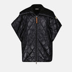 Vestes Cape matelassée Moncler Noir Femme