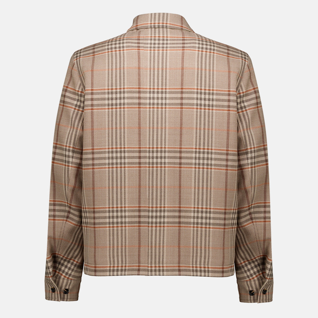 Vestes Veste Harrington réversible Burberry Beige Homme