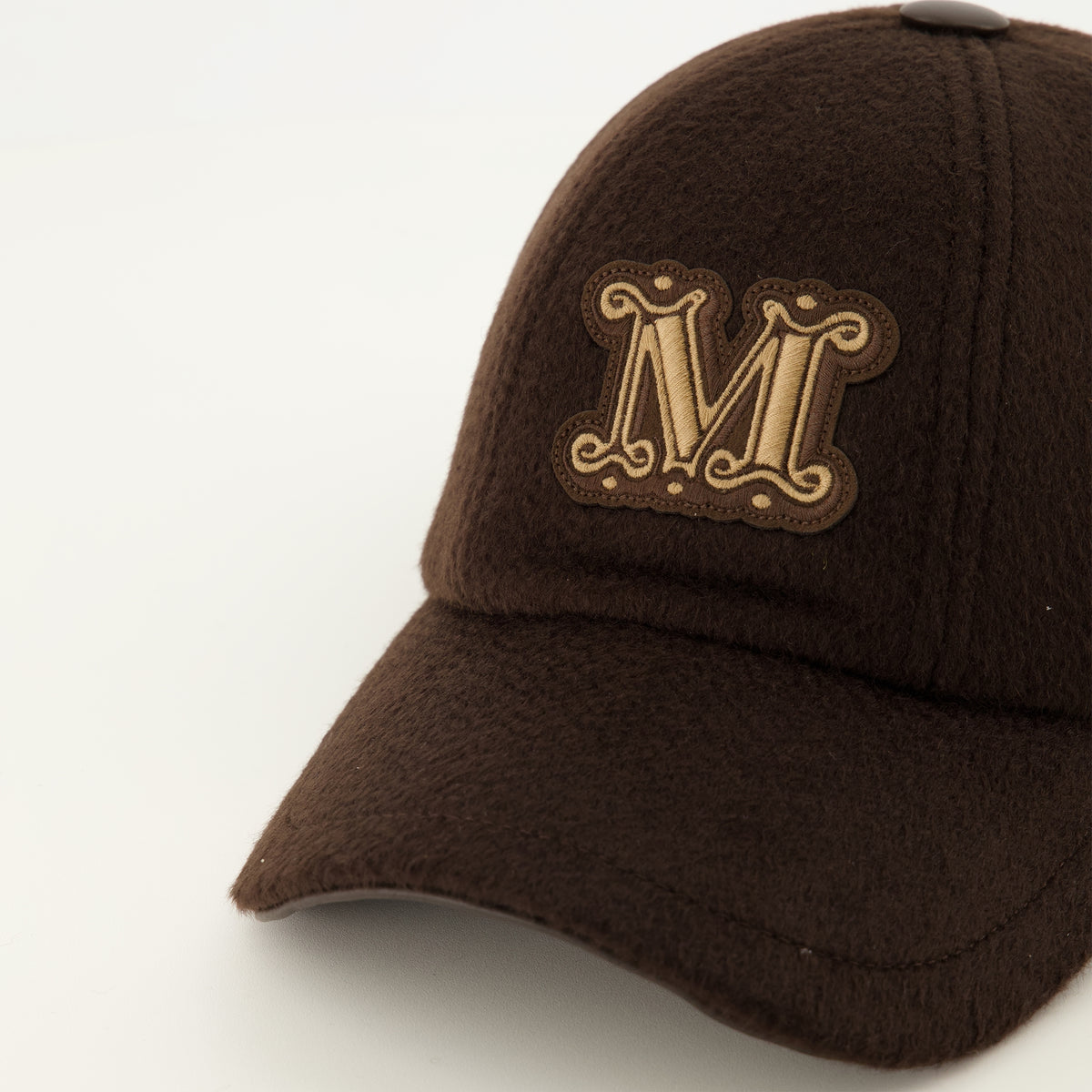 Chapeaux, casquettes et bonnets Gorra de Cashmere Marrón Max Mara Marron Femme