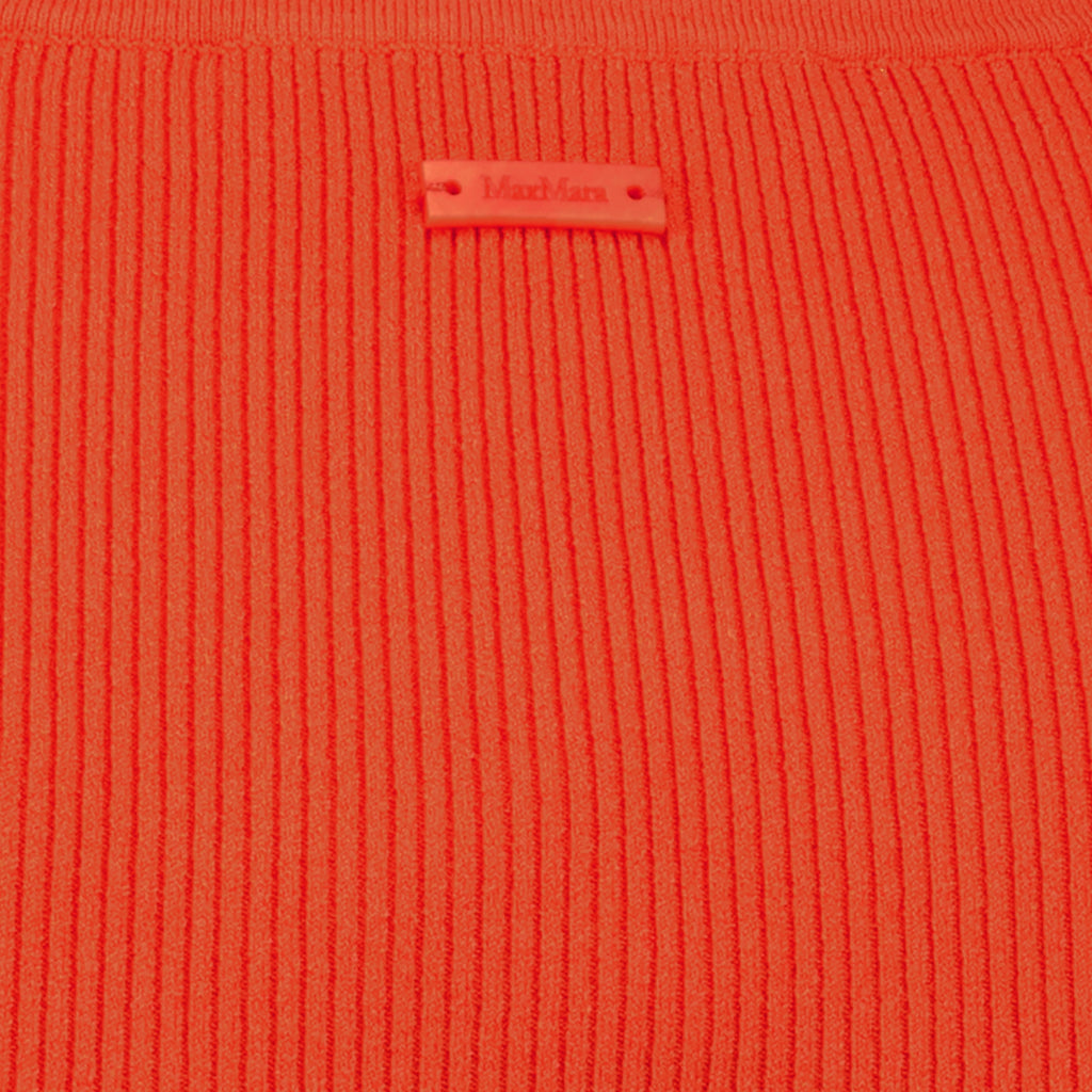 Tops Top de Alças Cotelê Laranja Max Mara Orange Femme