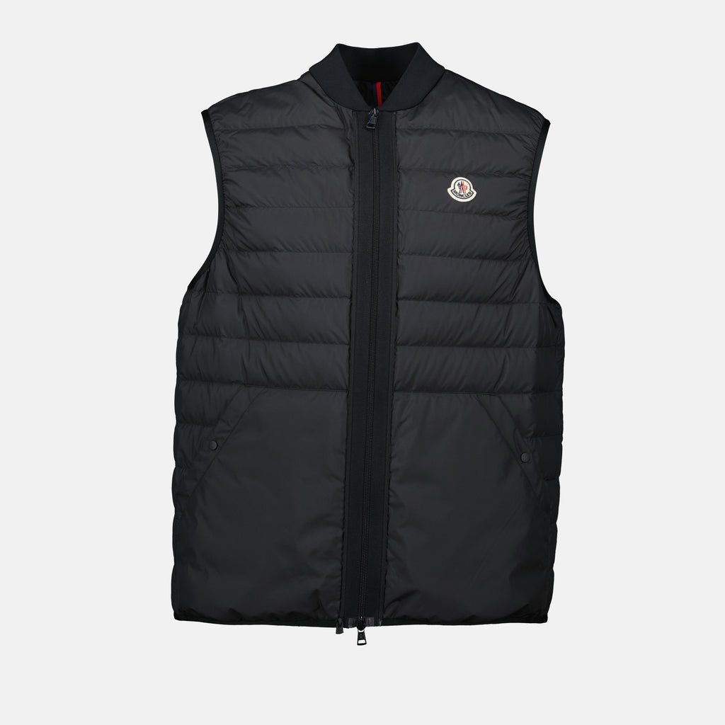Jaquetas Sarrans Casaco de Vento em Camadas Moncler Preto Homme