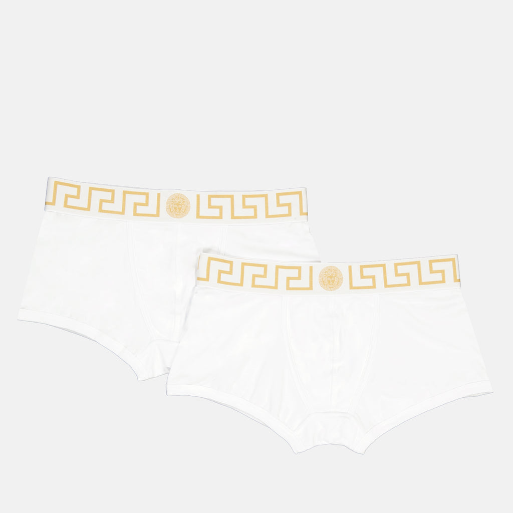 Unterwäsche und homewear Medusa Boxer Set Versace Weiß Homme