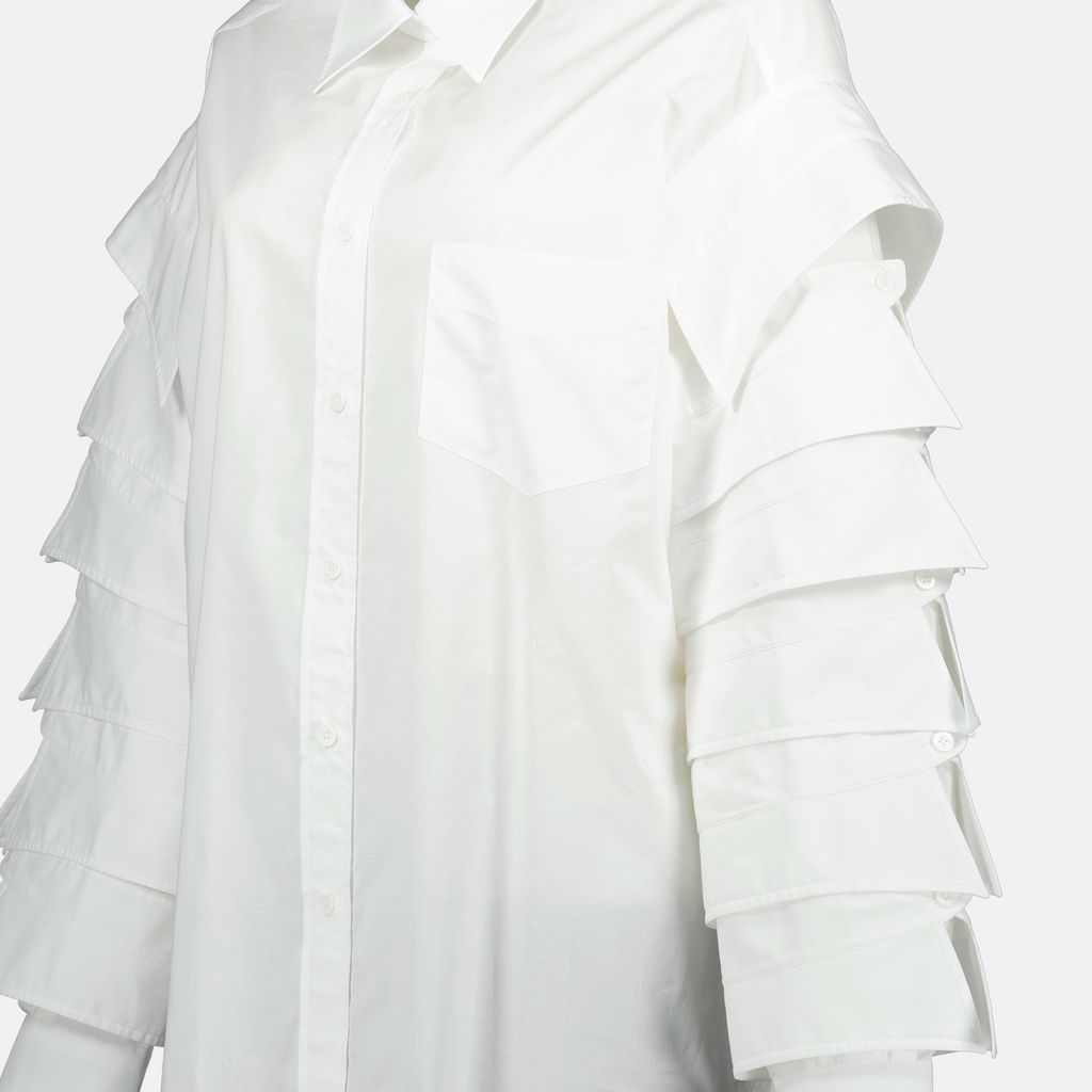 Shirts Collared Shirt Moschino White Femme