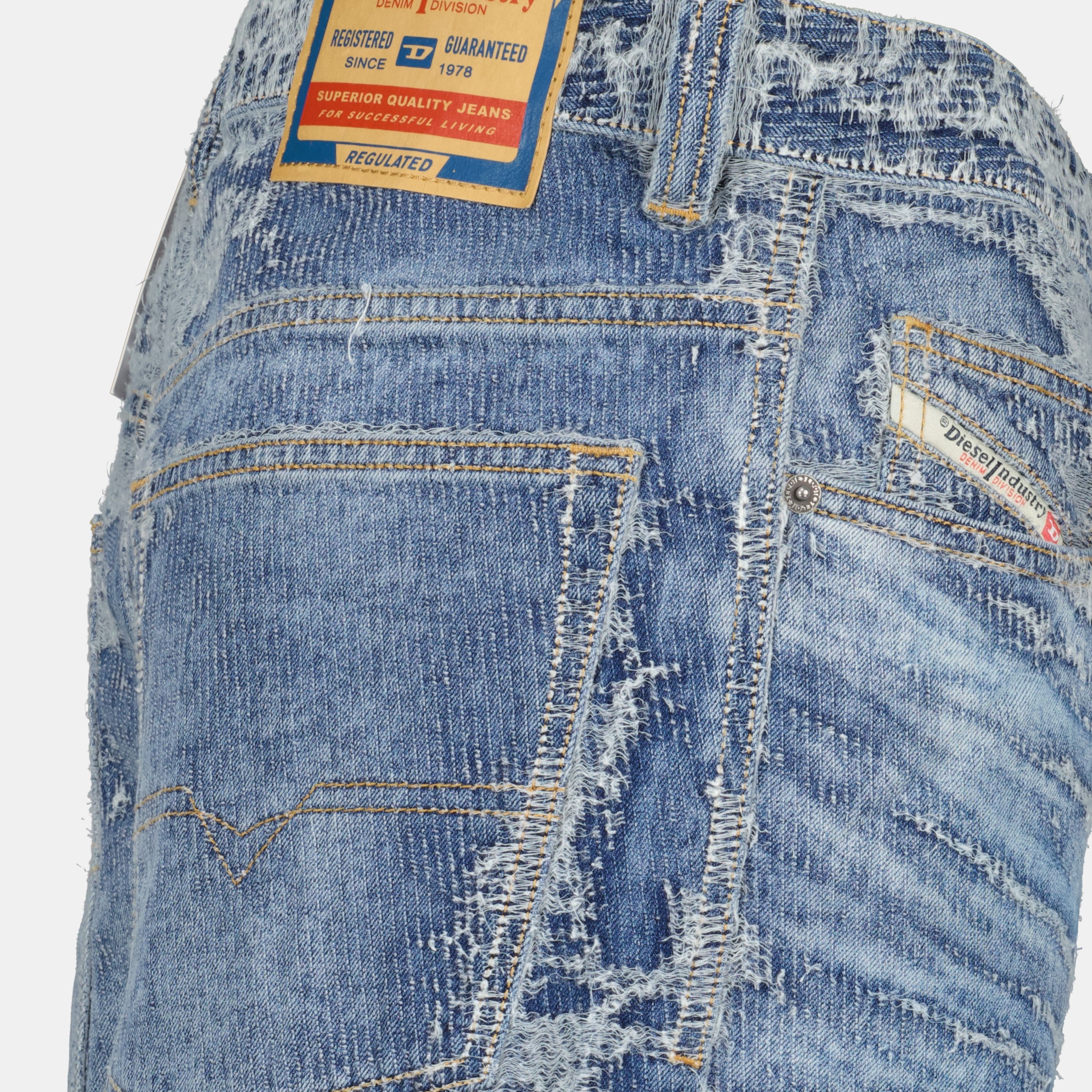 Hosen 2001 D-macro Jeans Diesel Blau Homme