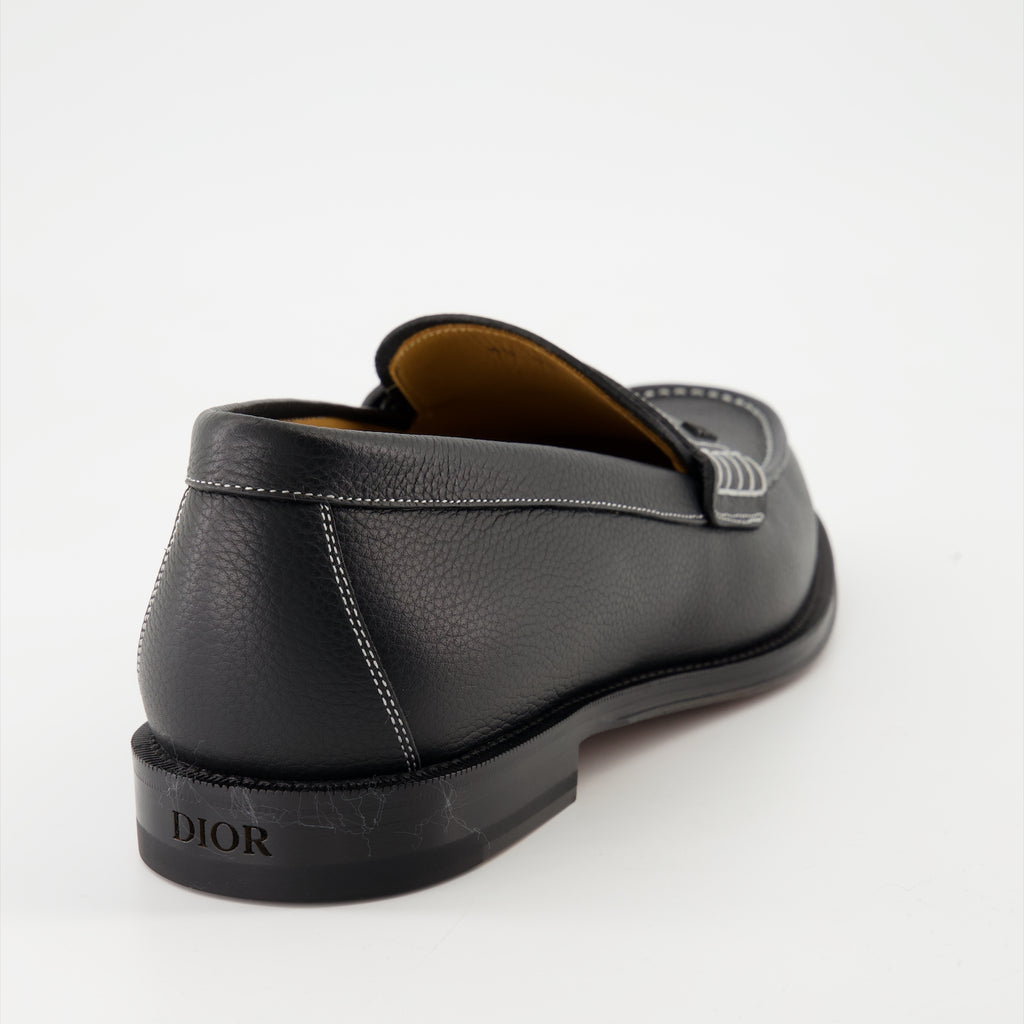 Loafer Granville Mokassins Dior Schwarz Homme