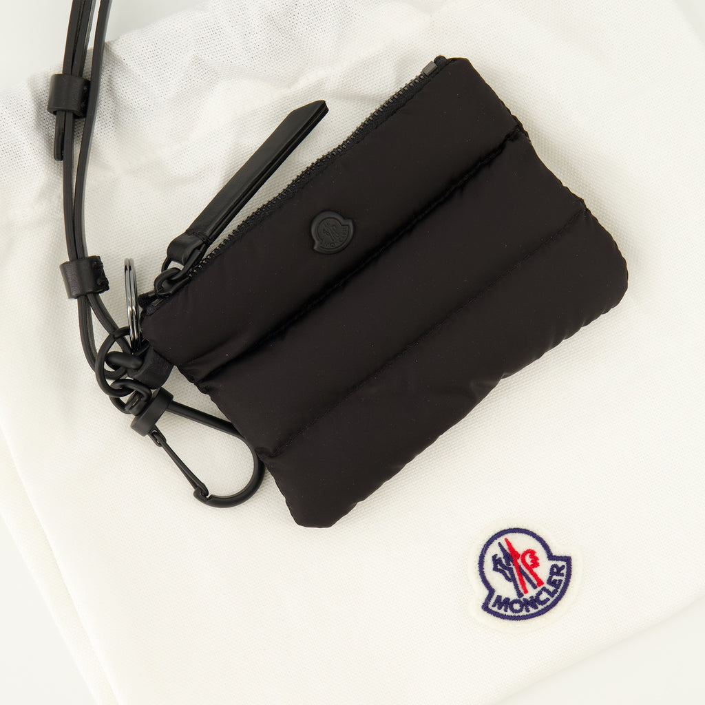 Petite maroquinerie Caradoc Schwarzer Kartenhalter Moncler Noir Homme