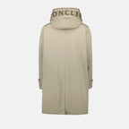 Manteaux Veste longue Miroir Moncler Beige Homme
