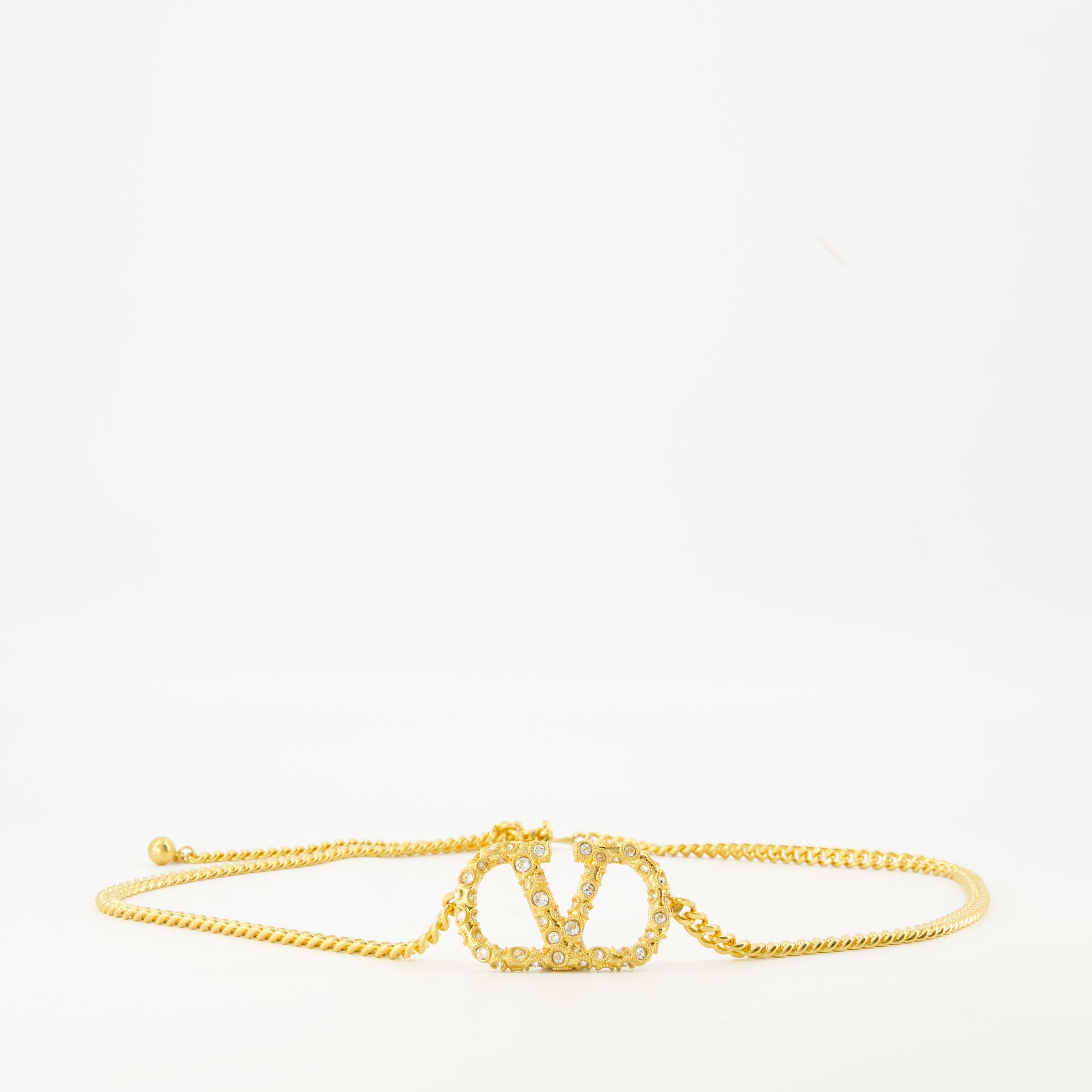 Bild des Artikels Vlogo Kettengürtel von Valentino Garavani für Damen - Herbst-Winter 2025 - Vorderansicht