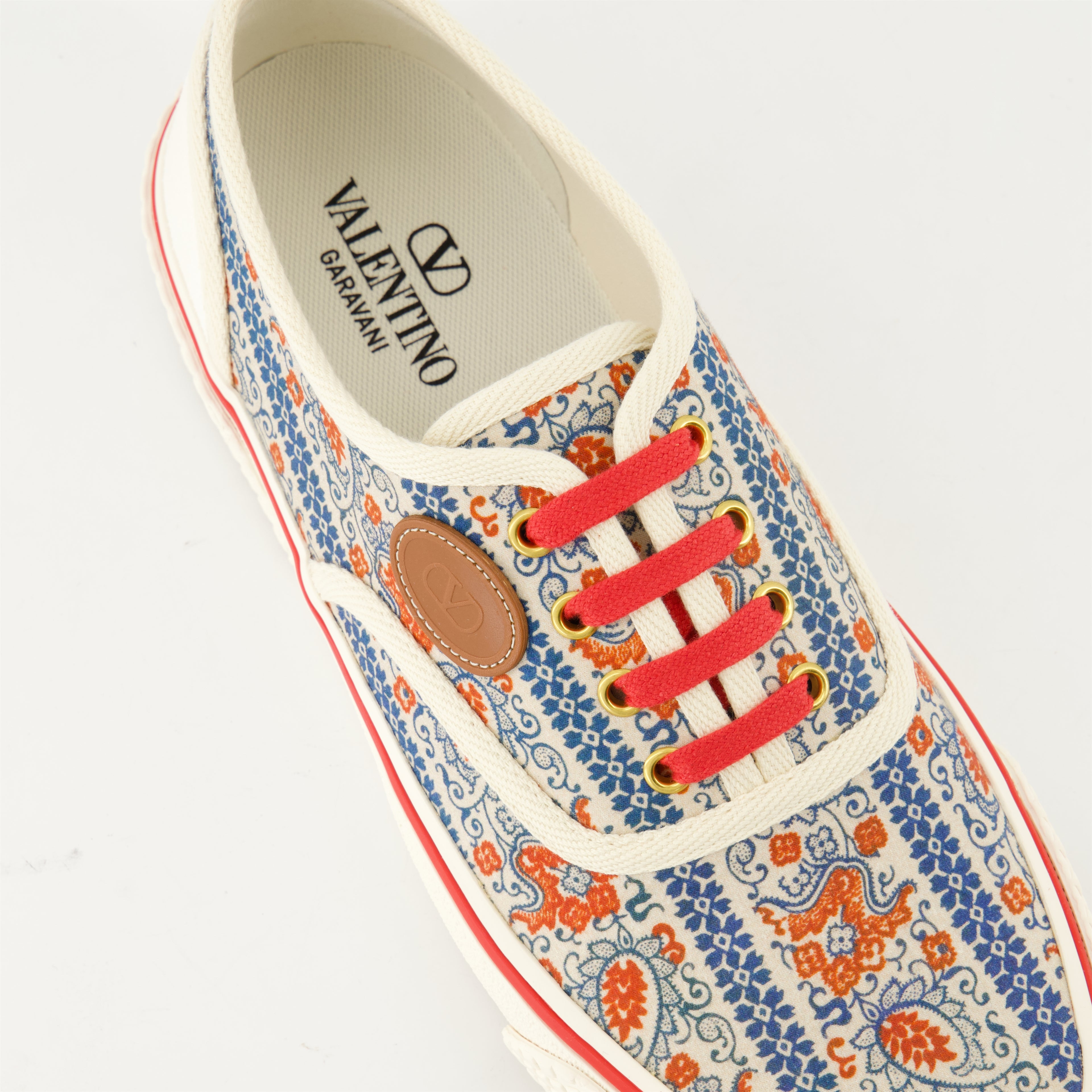 Sneakers Nojoke Canvas Sneakers Valentino Garavani Multicolor Homme