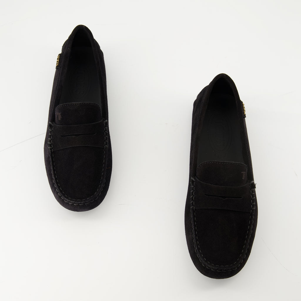 여성을 위한 Tod's Gommino 로퍼 이미지 - 2025년 가을-겨울 시즌 - 신발 한 쌍의 위에서 본 모습