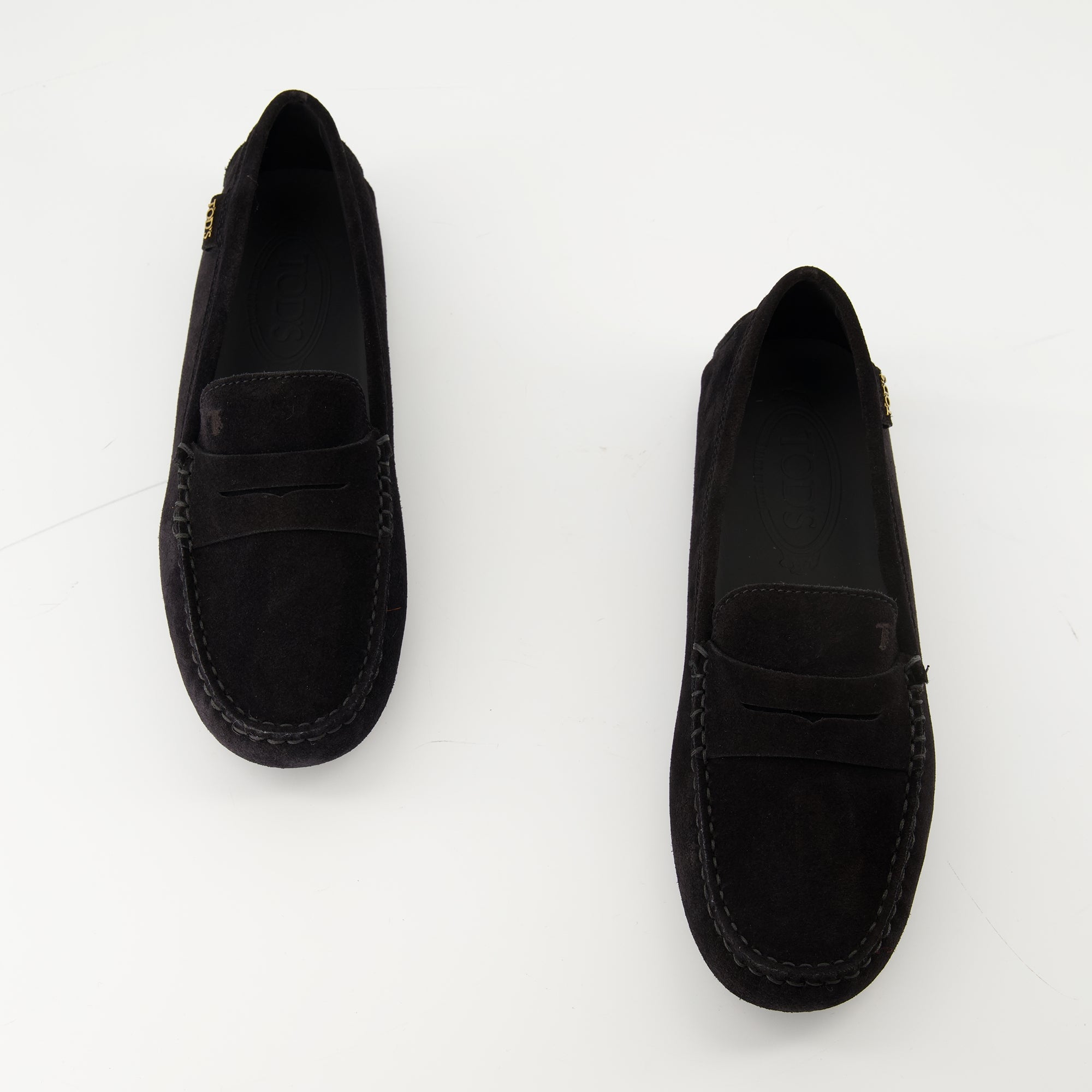 Image de l'article Mocassins Gommino de la marque Tod's pour Femme - Saison Automne-Hiver 2025 - Vue de dessus paire de chaussure