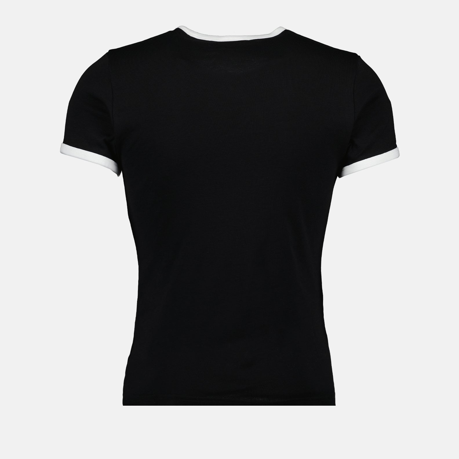 T-shirts Signature Contrast T-shirt Courrèges Black Homme