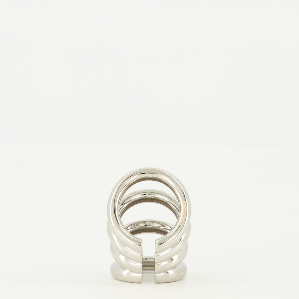 Immagine dell'articolo Orecchino Punk argento del marchio Rabanne per donna - Stagione Primavera-Estate 2026 - Vista Posteriore