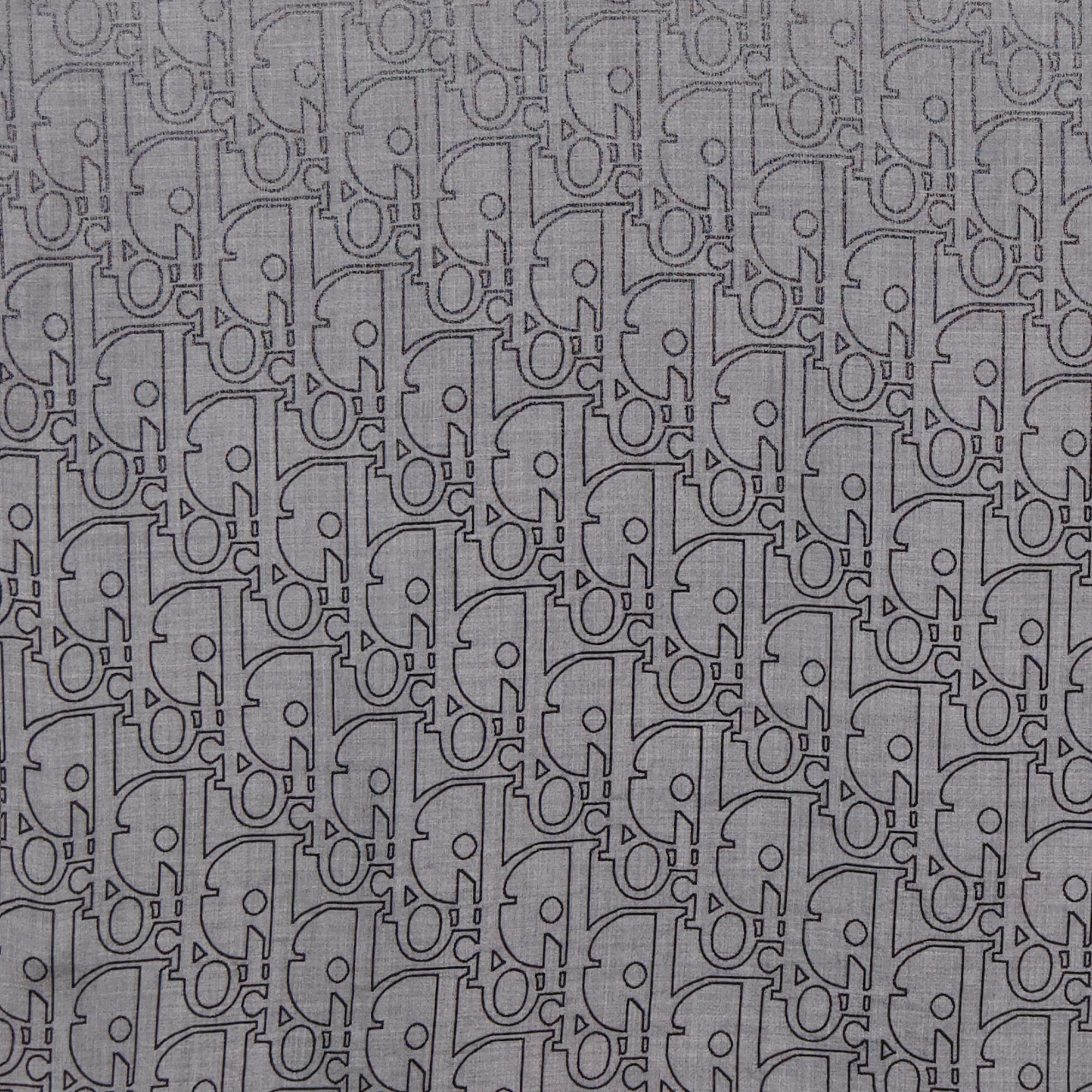 Image de l'article Écharpe Dior Gravity noir de la marque Dior pour Homme - Saison Automne-Hiver 2025 - Vue détaillée_2