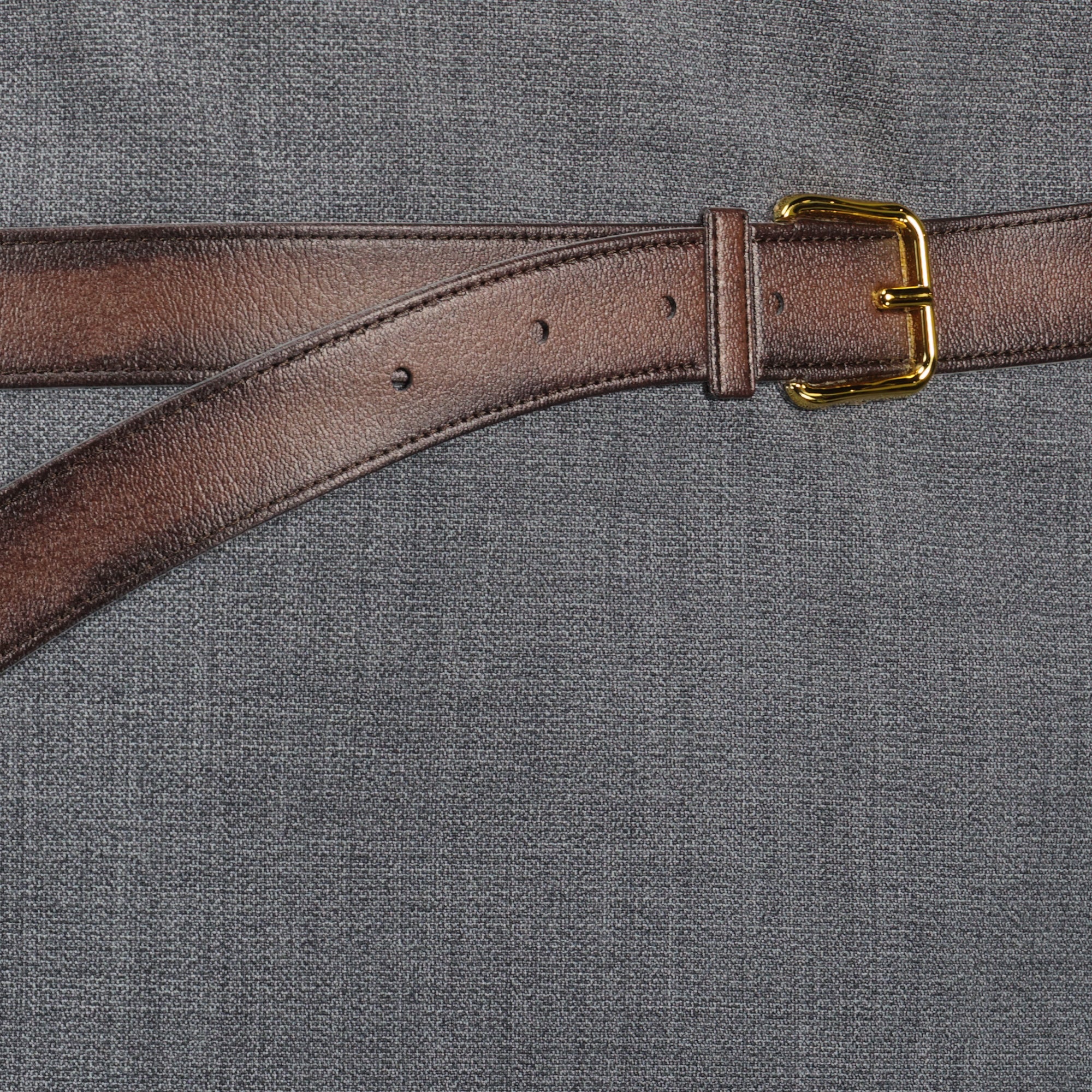 Skirts Mini skirt with belt Prada Gray Femme