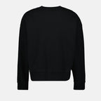 Sweatshirts Logo Sweatshirt Palm Angels Schwarz Homme