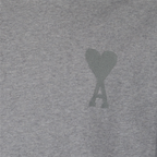 Sweatshirts USW002.747 055 gris chine Ami PARIS Gris Unisexe