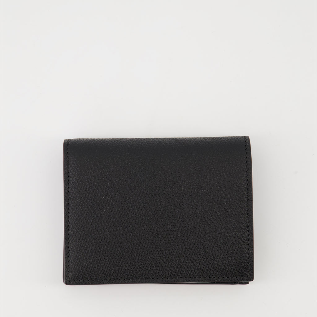 Small leather goods Portefeuille VLogo Signature Valentino Garavani Black Femme
