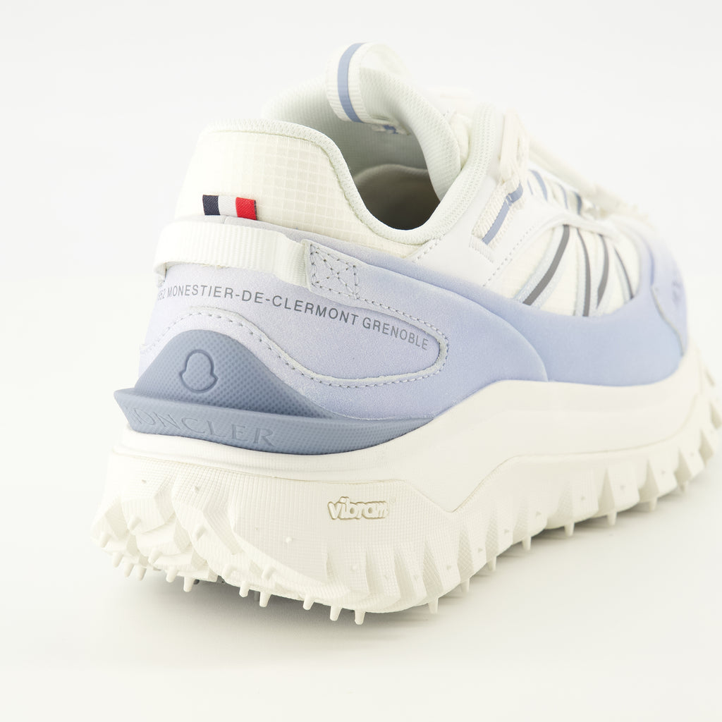 Imagen de las zapatillas Trailgrip azules de Moncler para Mujer - Temporada Primavera-Verano 2026 - Vista trasera