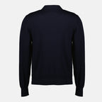 Imagen del polo de manga larga Brandon de la marca Officine Générale para Hombre - Temporada Otoño-Invierno 2025 - Vista Trasera