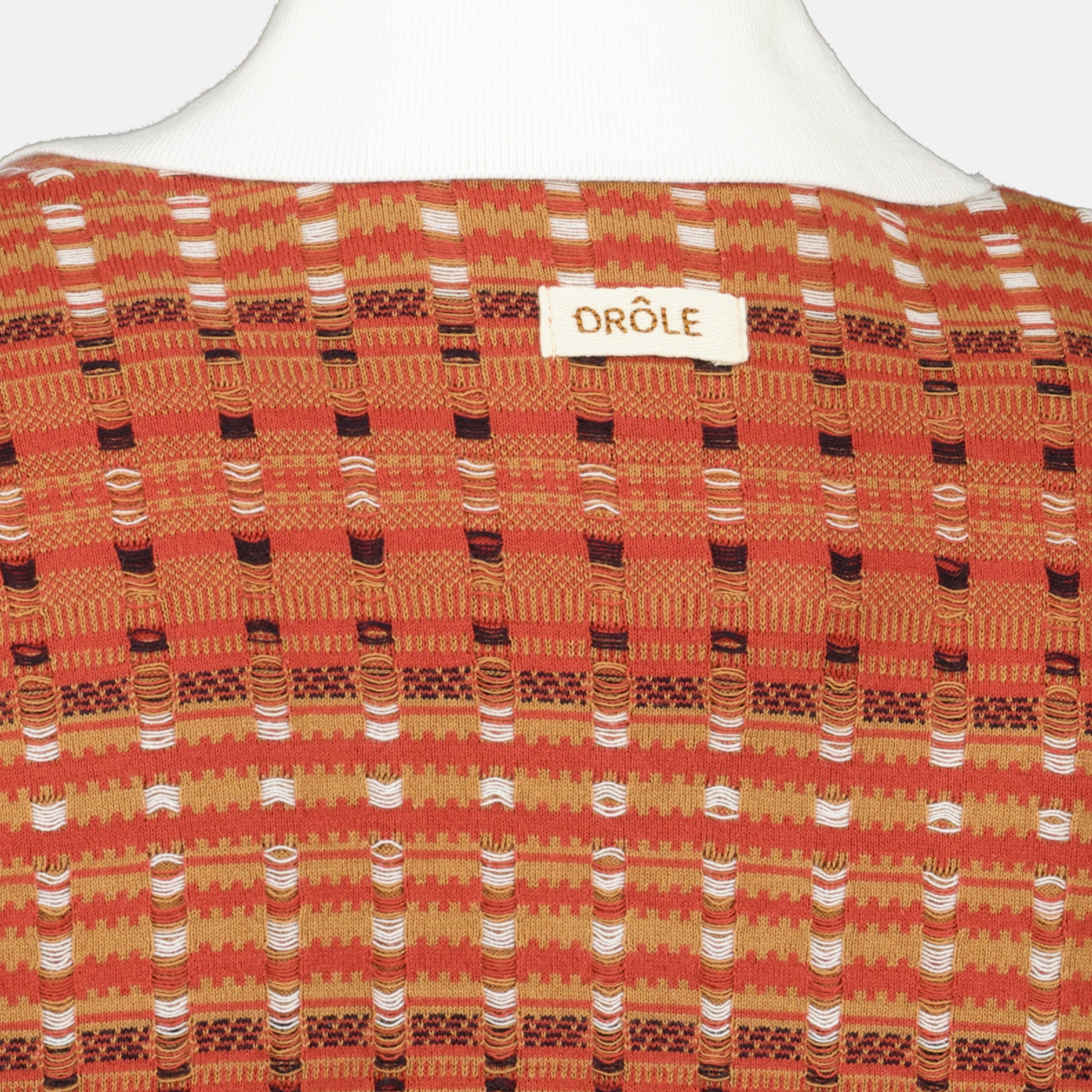 Polos Polo en maille coogie rouge Drole De Monsieur Rouge Homme