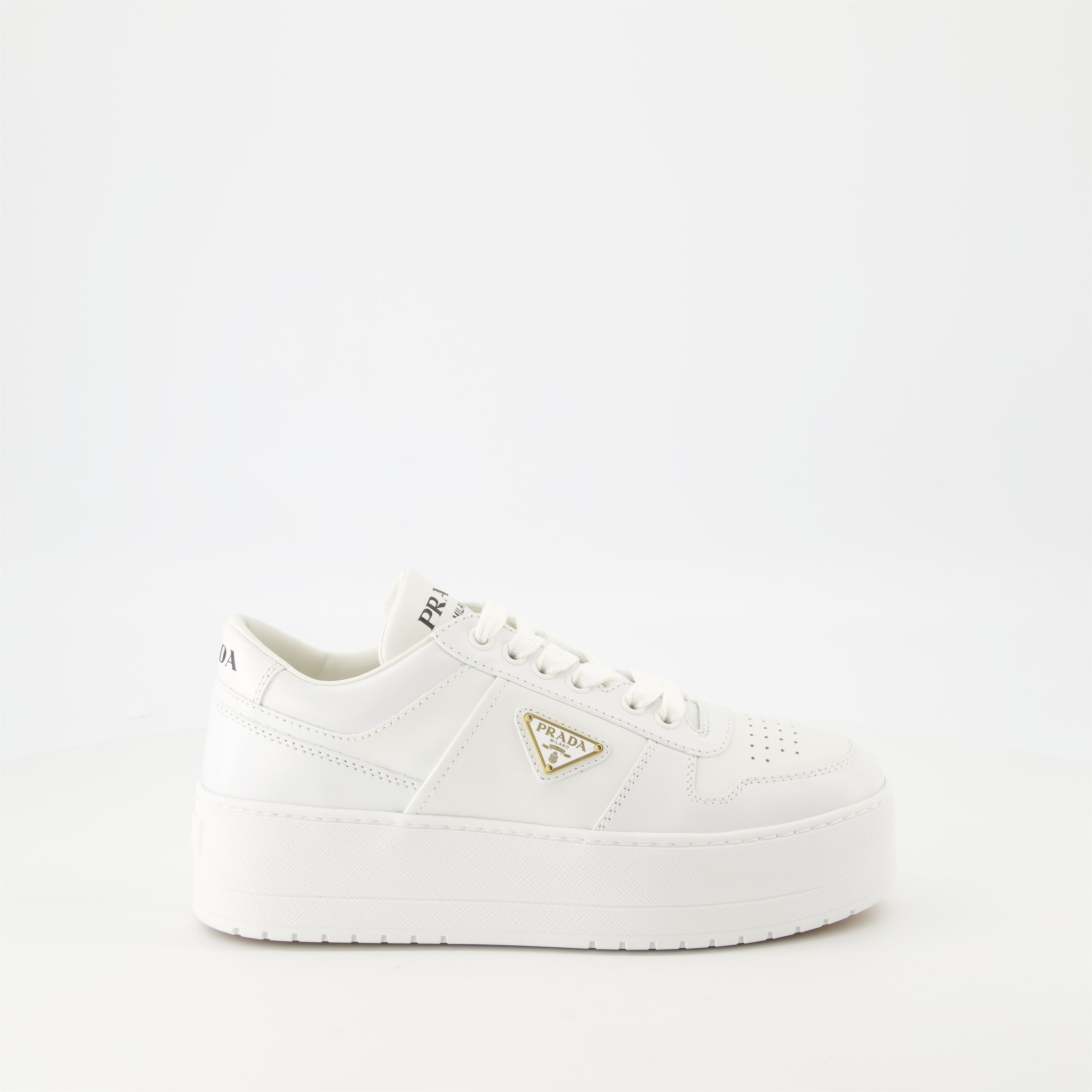 Sneakers Downtown Platform Sneakers Prada White Femme