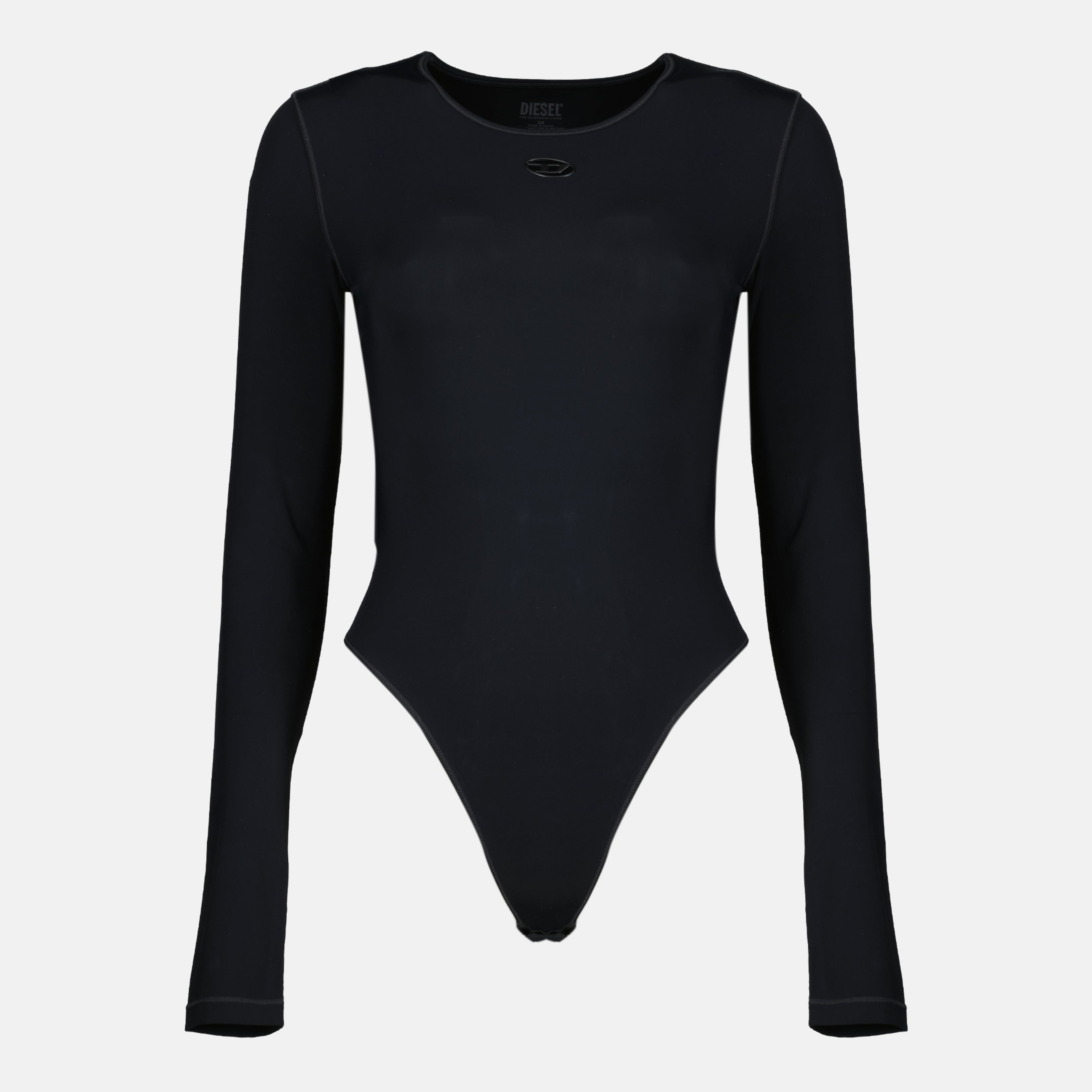 Tops Body Angelica nero in nylon Diesel Noir Femme