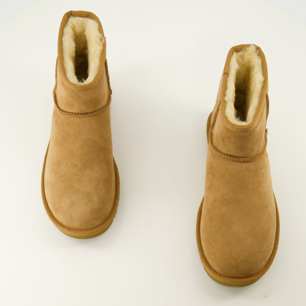 Bottines Bottines Classic Mini II marron Ugg Marron Femme