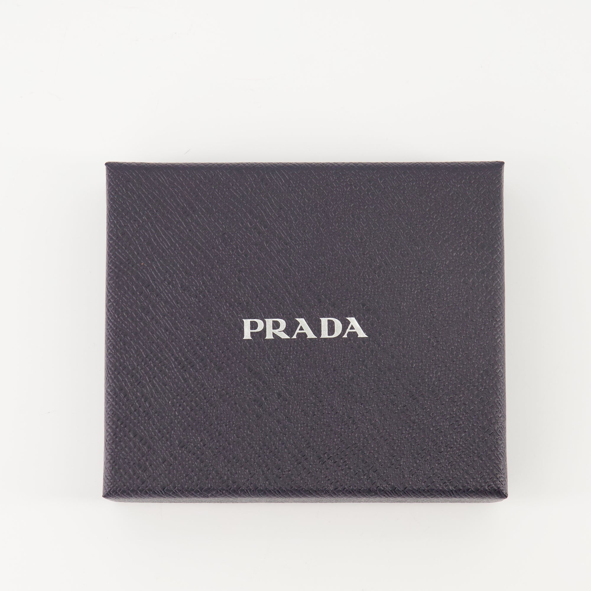 Petite maroquinerie Leder Kartenetui Prada Noir Femme