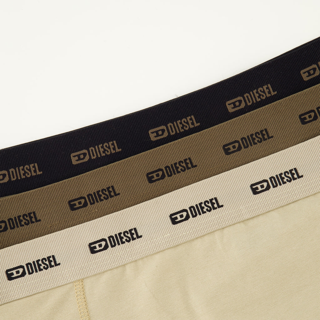 Sous-vêtements et homewear Conjunto de Bóxer Kaki, Beige y Negro Diesel Kaki Homme