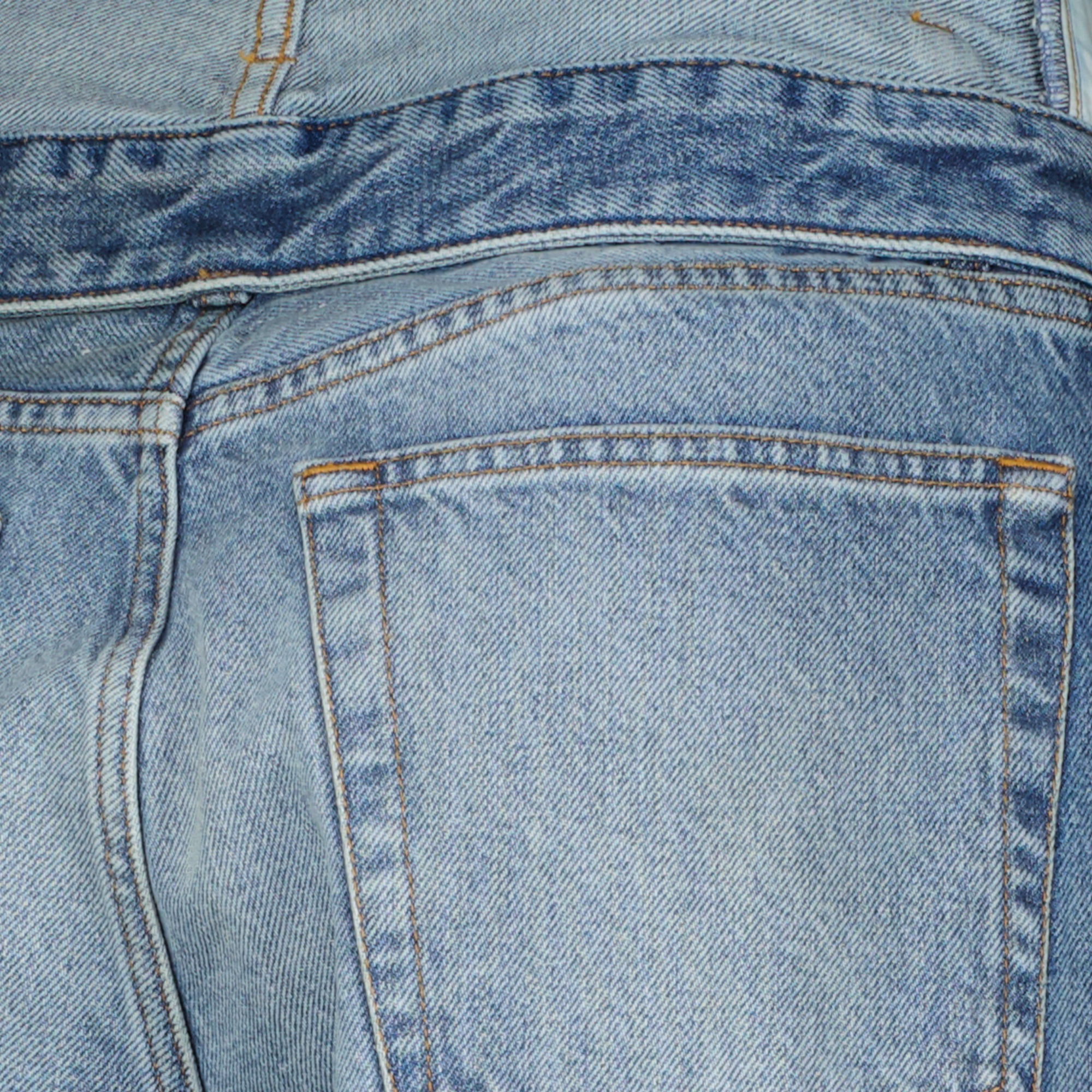 Bild der gerade geschnittenen Jeans aus Denim der Marke Mm6 für Damen - Frühjahr-Sommer 2026 - Detailansicht_2
