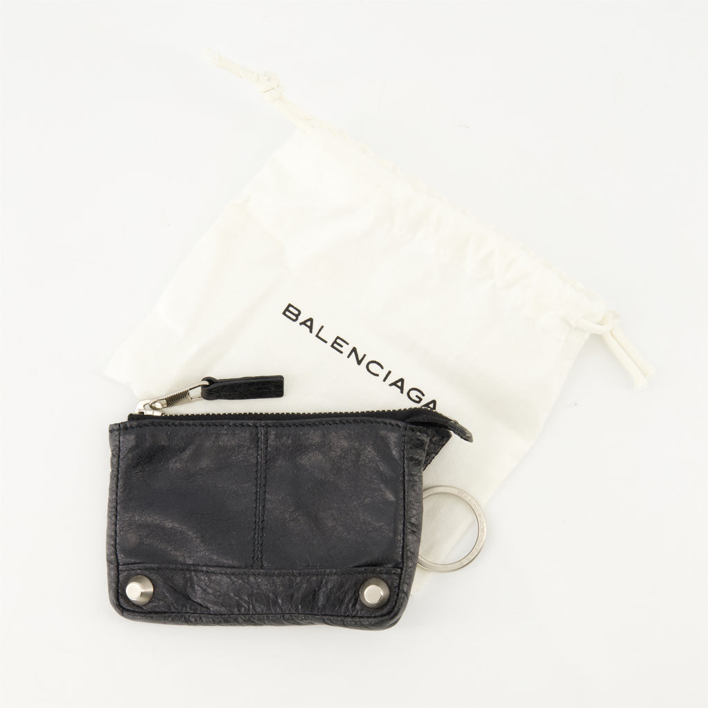 Petite maroquinerie Portemonnaie City Balenciaga Noir Homme