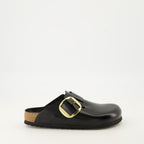 Image de l'article Mules Boston Big Buckle de la marque Birkenstock pour Femme - Saison Automne-Hiver 2025 - Vue latérale droite