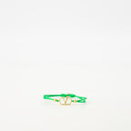 Bijoux Bracelet cordon VLogo Valentino Garavani Vert Homme