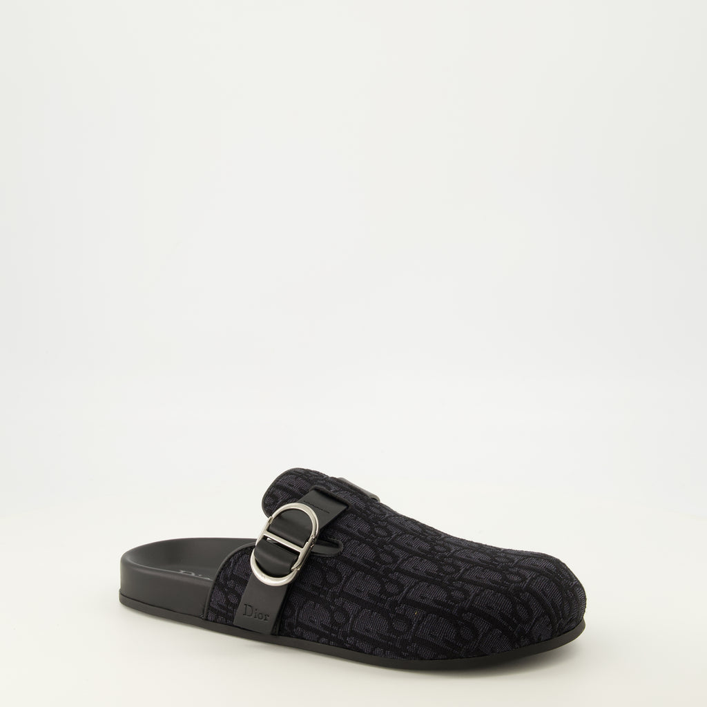 Chaussures ouvertes 디올 아쿠아 블랙 뮬 Dior Noir Homme